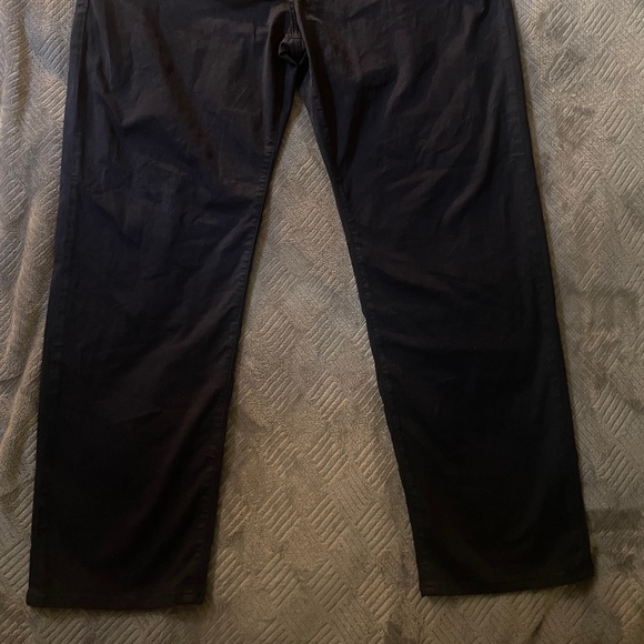 Mavi Men's Matt Relaxed Straight Leg Chino Pants - Black - Size 44x32 - Picture 5 of 7